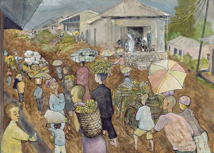 No.9: On the way up to the market I